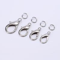 Stainless Steel Lobster Claw Clasp, 304 Stainless Steel, polished, DIY & different size for choice, original color, Sold By Set