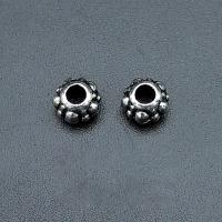 Zinc Alloy Spacer Beads Pumpkin antique silver color plated vintage & DIY nickel lead & cadmium free Approx Sold By Bag