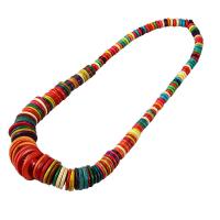 Collares de Moda, Coco, Joyería & para mujer, más colores para la opción, longitud aproximado 31.5 Inch, Vendido por UD