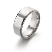 304 Stainless Steel Prst prsten, unisex & různé velikosti pro výběr, více barev na výběr, 8mm, Velikost:6-12, Prodáno By PC