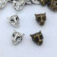 Zinc Alloy Spacer Beads Leopard plated durable & DIY nickel lead & cadmium free Approx Sold By Bag