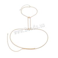 Body Chain Jewelry Brass with Iron plated fashion jewelry & for woman Sold By PC