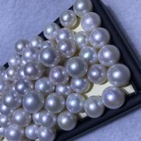 Přírodní sladkovodní perly perlí, Sladkovodní Pearl, DIY, bílý, 11-12mm, Prodáno By PC