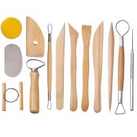 Tool Set Wood with Sponge & Zinc Alloy 13 pieces & durable Sold By Set
