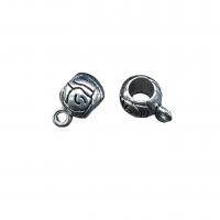 Zinc Alloy Bail Beads antique silver color plated vintage & DIY nickel lead & cadmium free Approx Sold By Bag