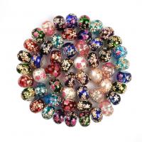 Baking Varnish Glass Beads, Szklane koraliki, Glazurowane, biżuteria moda & dla kobiety, mieszane kolory, 13x9mm, otwór:około 8mm, 50komputery/torba, sprzedane przez torba