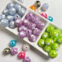 Miracle akryl perler, Runde, du kan DIY, flere farver til valg, 16mm, 10pc'er/Bag, Solgt af Bag