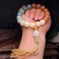 Wrist Mala Bodhi Root fashion jewelry & Unisex 12mm Length Approx 8.5 Inch Sold By PC