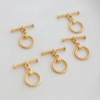 Zinc Alloy Toggle Clasp gold color plated DIY nickel lead & cadmium free 12mm 19mm Sold By Set