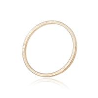 Brass Closed Jump Ring Donut gold color plated DIY golden nickel lead & cadmium free Sold By PC