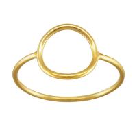 Gold Filled Bezel Ring Base 14K gold-filled DIY & hollow 10mm US Ring Sold By PC