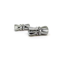 Brass Screw Clasp silver color plated fashion jewelry & DIY silver color Sold By PC