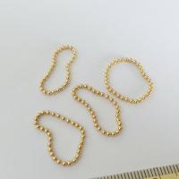 Biżuteria złota wypełnione, -Strzykawce, 14K wypełnione złotem, różnej wielkości do wyboru, 1.50mm, rozmiar:4-8, sprzedane przez PC
