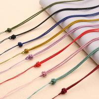 Módní náhrdelník kabel, Nylon Polypropylen, módní šperky & DIY, více barev na výběr, 2mm, Prodáno za Cca 13.78 inch Strand