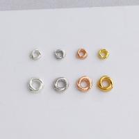 925 Sterling Silver Spacer Bead plated DIY Sold By PC
