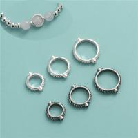 925 Sterling Sølv Ramme perle, du kan DIY & forskellig størrelse for valg, flere farver til valg, Solgt af PC