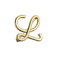 Fashion Brooch Jewelry Brass gold color plated for woman & hollow nickel lead & cadmium free 50mm Sold By PC