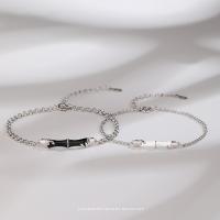 Couple Bracelet and Bangle Zinc Alloy Bamboo plated fashion jewelry nickel lead & cadmium free Sold By PC