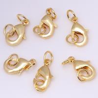 Brass Lobster Clasp high quality plated DIY nickel lead & cadmium free Sold By PC