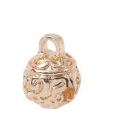 Zinc Alloy Pendants Bell KC gold color plated DIY Sold By PC