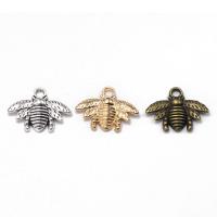 Zinc Alloy Animal Pendants Bee plated Corrosion-Resistant & DIY nickel lead & cadmium free Sold By PC