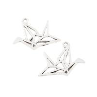 Zinc Alloy Pendants Thousand Origami Cranes plated vintage & DIY & hollow nickel lead & cadmium free Approx Sold By Bag