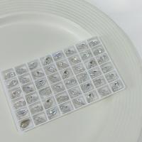 Kryształ górski Naklejka Nail palec, Liść, DIY, 12x7.50mm, sprzedane przez PC
