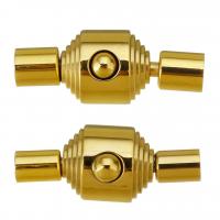 Kontakt i rostfritt stål, 304 rostfritt stål, mode smycken & DIY & olika storlek för val, gyllene, Säljs av PC