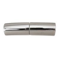 Stainless Steel Magnetska kopča, 304 nehrđajućeg čelika, uglađen, modni nakit & možete DIY, izvorna boja, 30x8x8mm, Prodano By PC