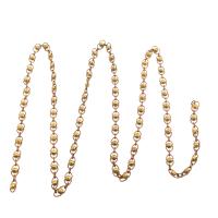 Brass Beading Chains Round DIY original color nickel lead & cadmium free Sold By m