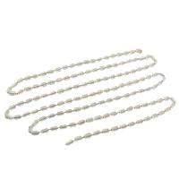 Brass Beading Chains with Glass DIY clear nickel lead & cadmium free Sold By m