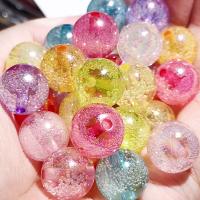 Miracle akryl perler, Runde, du kan DIY, flere farver til valg, 14mm, 330pc'er/Bag, Solgt af Bag