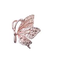 Zinc Alloy Hair Accessories DIY Findings Butterfly gold color plated 17-39mm Sold By PC