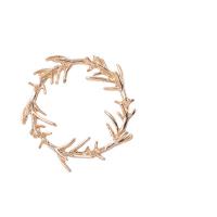 Zinc Alloy Hair Accessories DIY Findings Branch KC gold color plated hollow Sold By PC