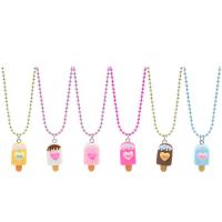 Resin Necklace Ice Cream for children Length 54 cm Sold By PC