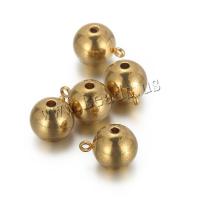 Stainless Steel Bail Beads 304 Stainless Steel Vacuum Ion Plating DIY Sold By Bag