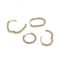 Brass Hoop Earring high quality plated fashion jewelry & for woman Sold By Bag