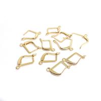 Brass Hook Earwire, high quality plated, fashion jewelry & DIY & different styles for choice, golden, 10Pairs/Bag, Sold By Bag