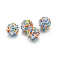 Rhinestone Jewelry Beads, Round, DIY & different size for choice, more colors for choice, Sold By Bag