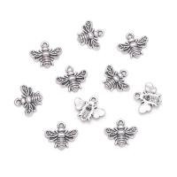 Zinc Alloy Animal Pendants Bee antique silver color plated fashion jewelry & DIY nickel lead & cadmium free Sold By PC
