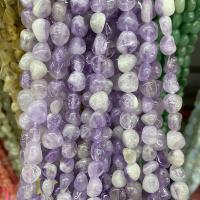 Natural Chalcedony Bead Purple Chalcedony Nuggets polished DIY purple Sold Per Approx 40 cm Strand