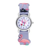 Мода Дети часы, пластик, с Стеклянный & цинковый сплав, для спорта & для детей, Много цветов для выбора, 208x14mm, продается PC