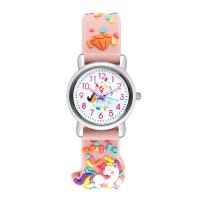 Мода Дети часы, пластик, с Стеклянный & цинковый сплав, для спорта & для детей, Много цветов для выбора, 208x14mm, продается PC