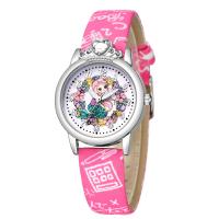 Zegarek moda Dzieci, PU, ze Szkło & Stop cynku, dla sportu & dla dzieci, dostępnych więcej kolorów, 212x14mm, sprzedane przez PC