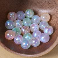 Miracle akryl perler, Runde, du kan DIY & forskellig størrelse for valg, flere farver til valg, 10pc'er/Bag, Solgt af Bag