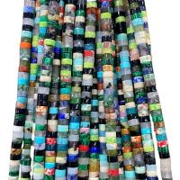 Gemstone smykker perler, Natursten, Flad Rund, poleret, du kan DIY & forskellige materialer til valg, flere farver til valg, 2x4mm, Solgt Per Ca. 40 cm Strand