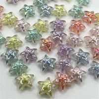 Perla u Bead Akril perle, Zvijezda, možete DIY, više boja za izbor, 16mm, 560računala/Torba, Prodano By Torba
