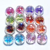 Transparent Acrylic Beads, Round, DIY, more colors for choice, 16mm, 200PCs/Bag, Sold By Bag