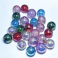 Bead in Bead Acrylic Beads, Round, DIY & different size for choice, more colors for choice, 200PCs/Bag, Sold By Bag