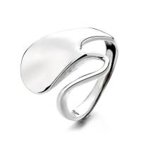 Sterling Silver Jewelry Finger Ring, 925 sterline d'argento, gioielli di moda & per la donna, assenza di nichel,piombo&cadmio, 19mm, Venduto da PC